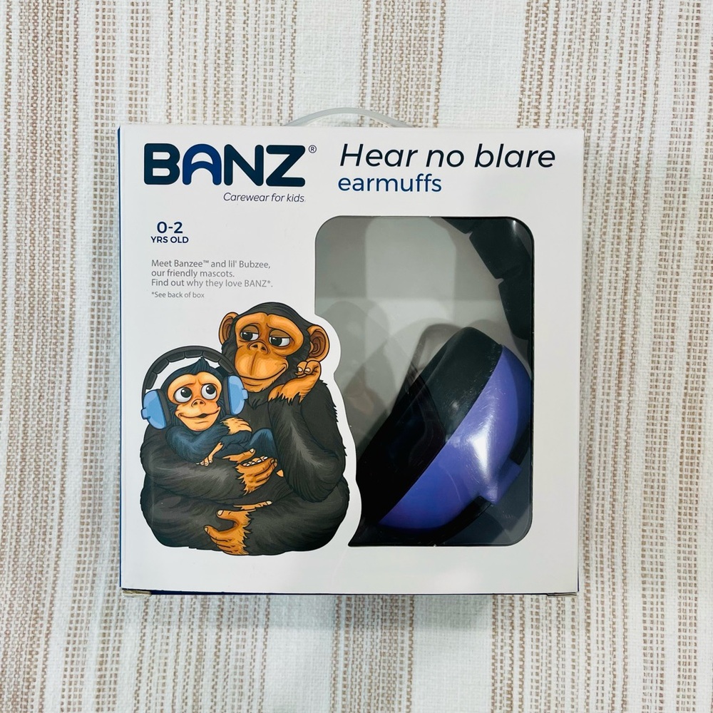 Banz Infant Earmuffs in Orchid